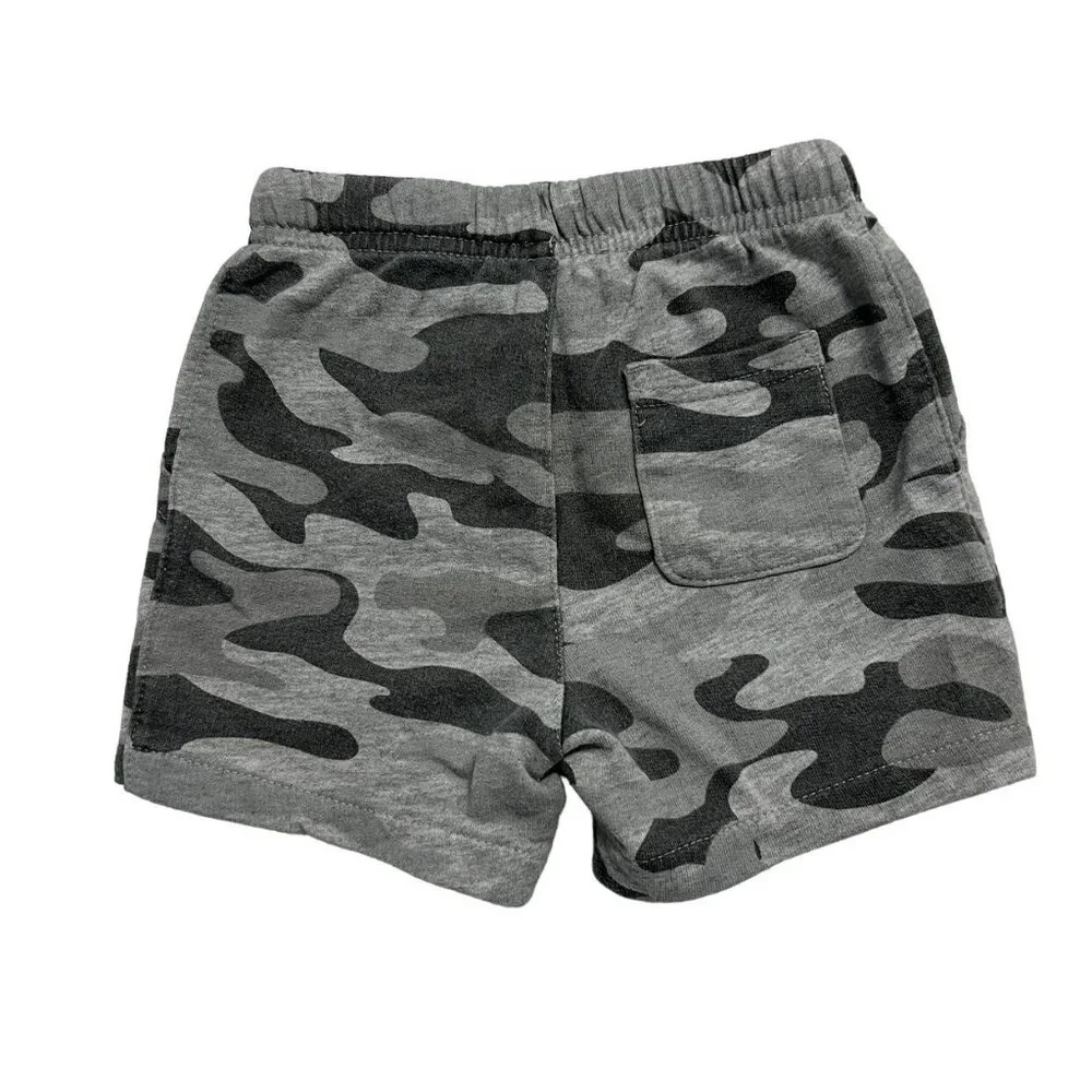 Carter's 18m Grey Camouflage Shorts